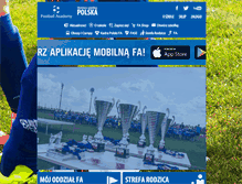Tablet Screenshot of footballacademy.pl